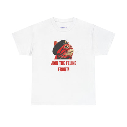 Join The Feline Front Tee