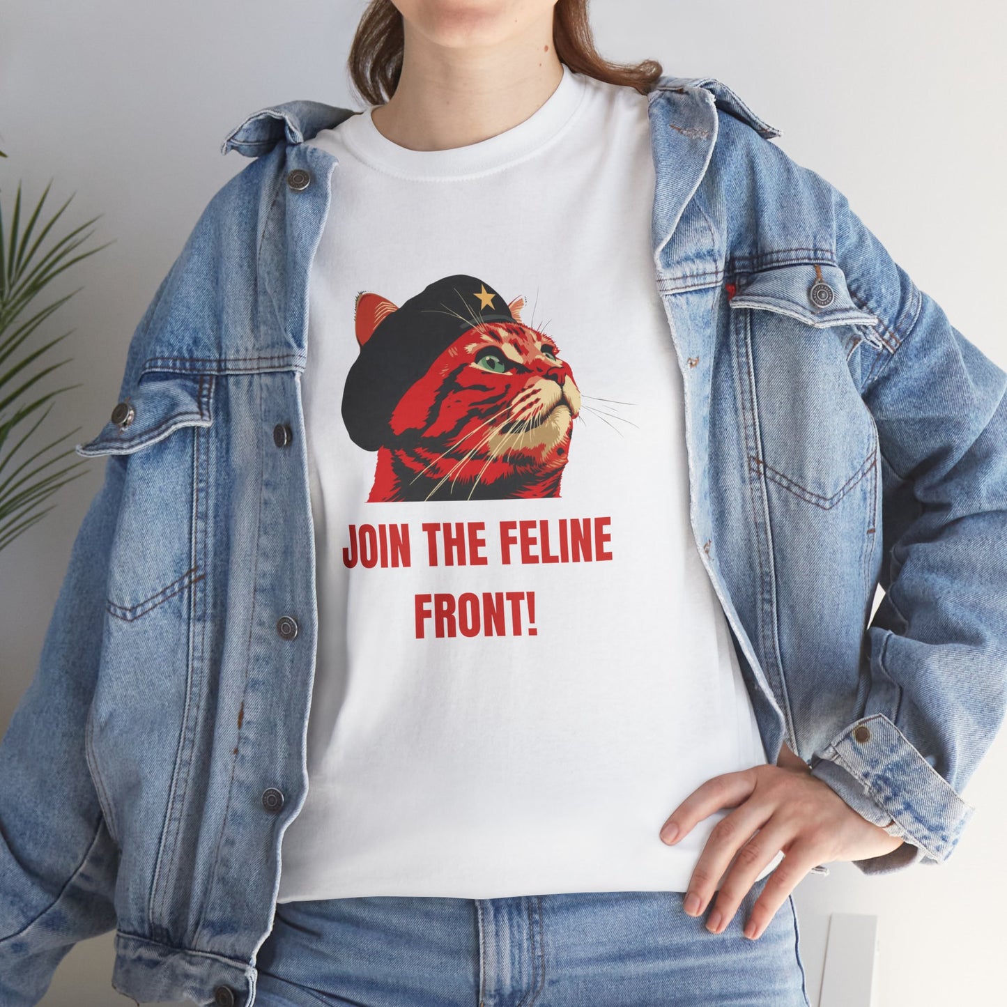 Join The Feline Front Tee