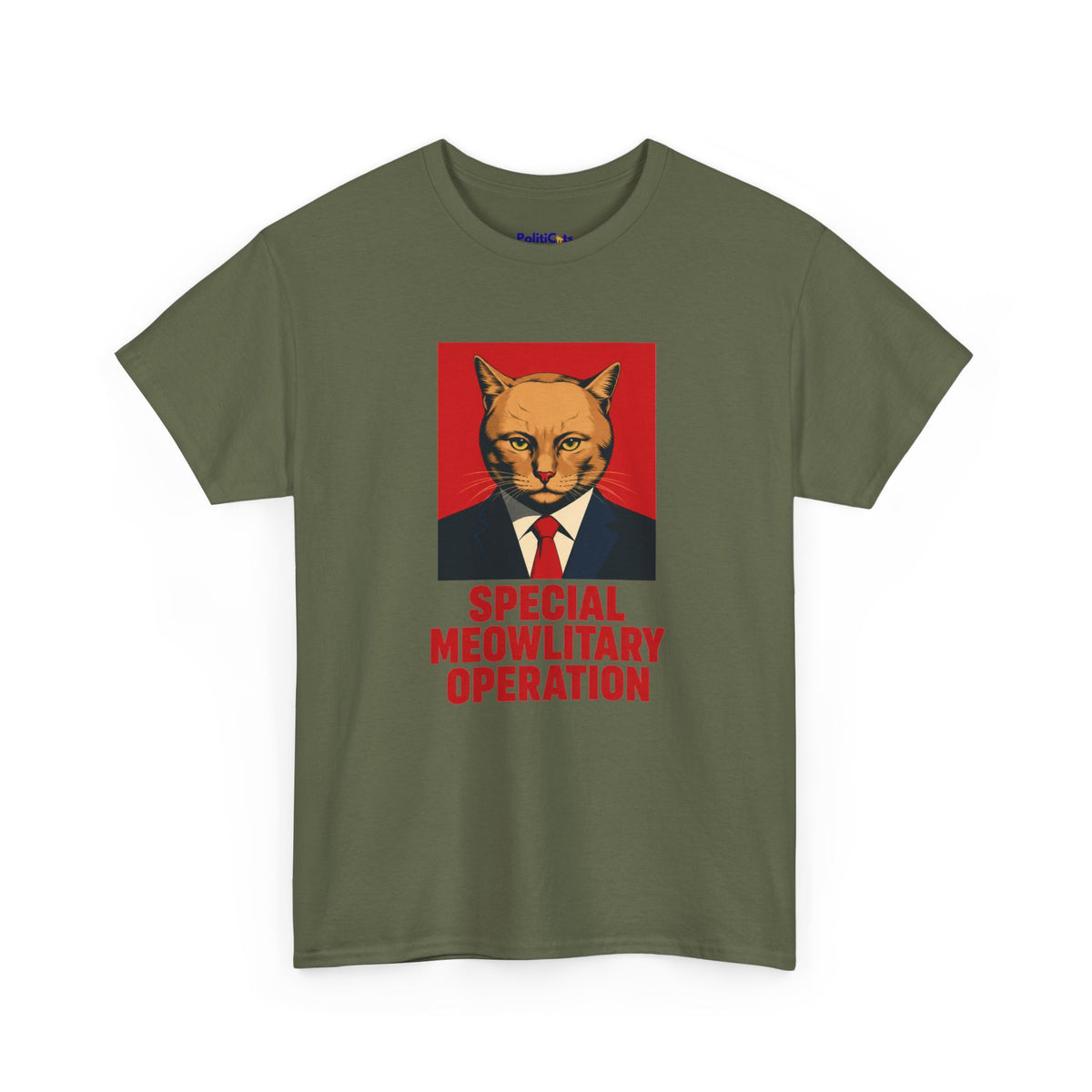 Special Meowlitary Operation Cat T-Shirt | POLITICATS