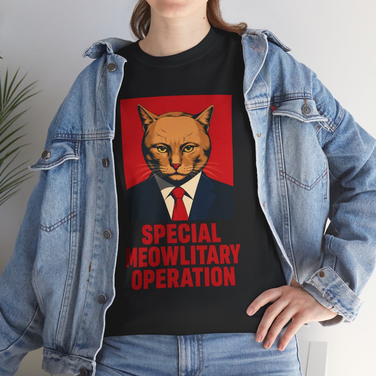 Special Meowlitary Operation Tee
