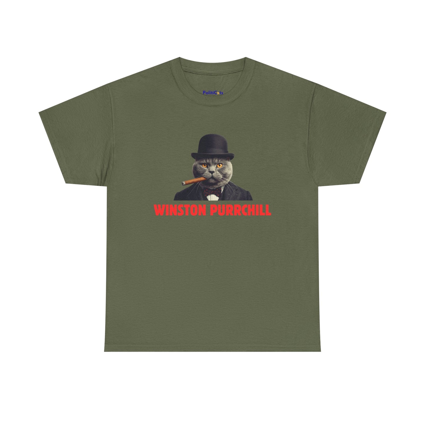 Winston Purrchill Tee