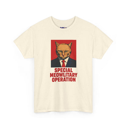 Special Meowlitary Operation Cat T-Shirt | POLITICATS