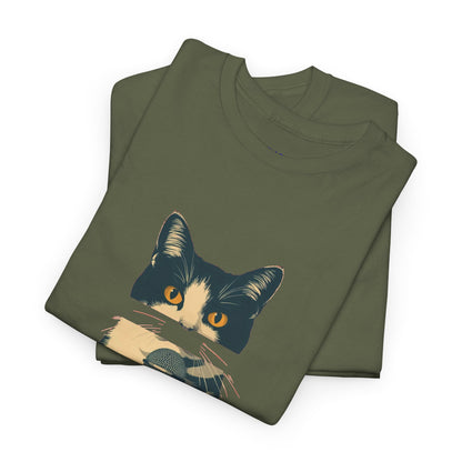 Censorship Is Cat-astrophic Cat T-Shirt | POLITICATS