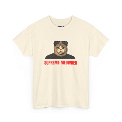 Supreme Meowder Cat T-Shirt | POLITICATS