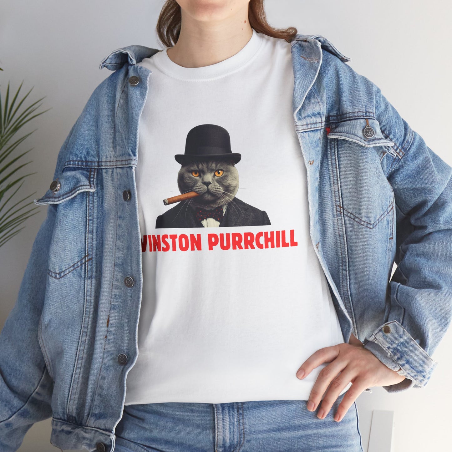Winston Purrchill Tee