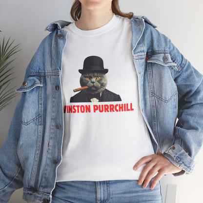 Winston Purrchill Tee