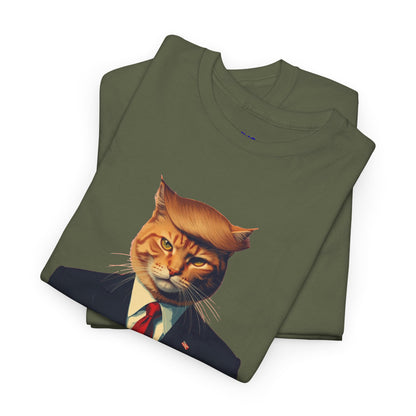 Grab 'Em By The Tail Cat T-Shirt | POLITICATS