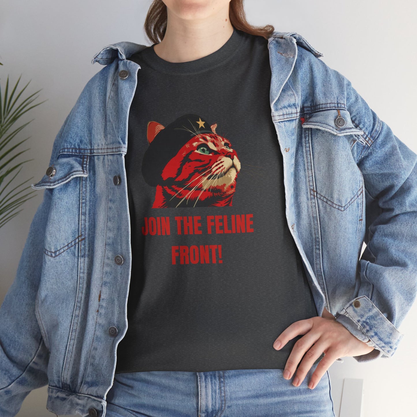 Join The Feline Front Tee