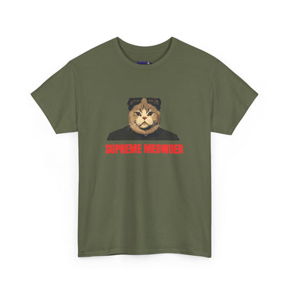Supreme Meowder Cat T-Shirt | POLITICATS