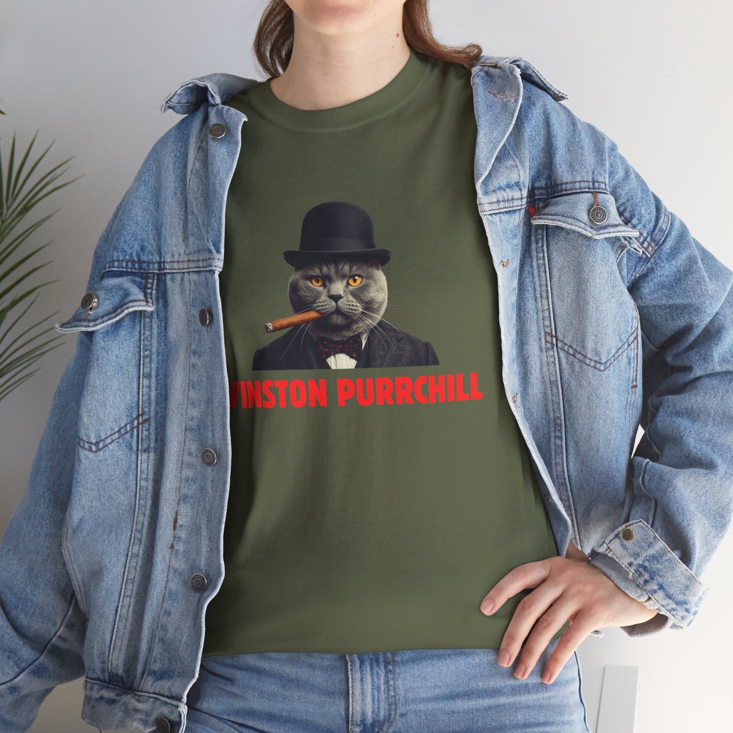 Winston Purrchill Tee