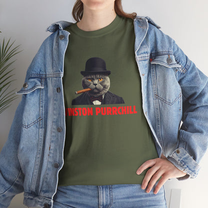 Winston Purrchill Tee