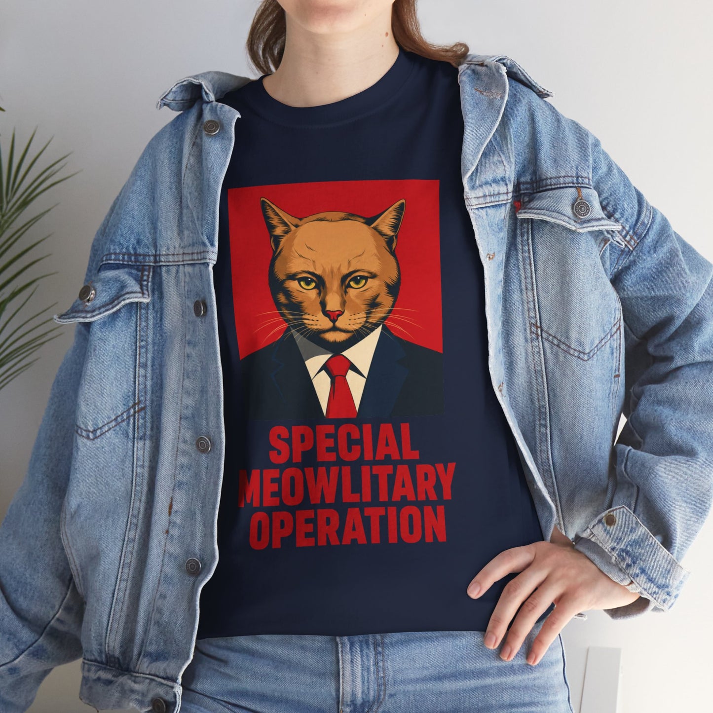 Special Meowlitary Operation Tee