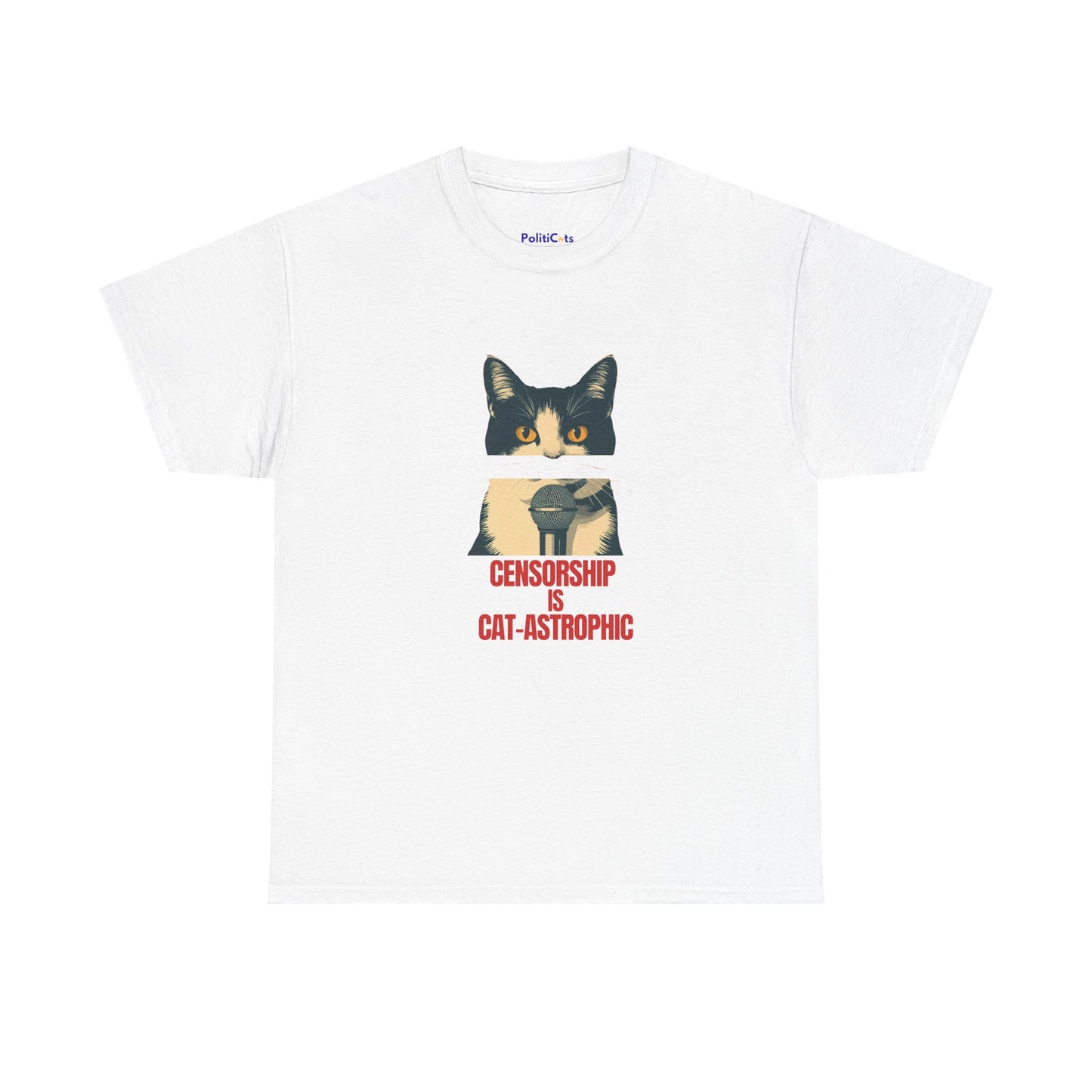 Censorship Is Cat-astrophic Tee