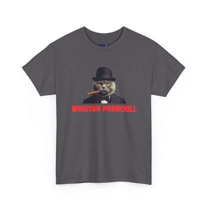 Winston Purrchill Cat T-Shirt | POLITICATS