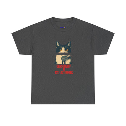 Censorship Is Cat-astrophic Tee
