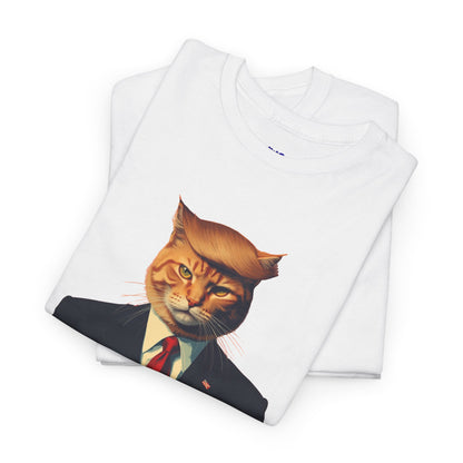 Grab 'Em By The Tail Cat T-Shirt | POLITICATS
