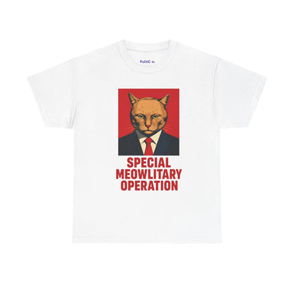 Special Meowlitary Operation Tee