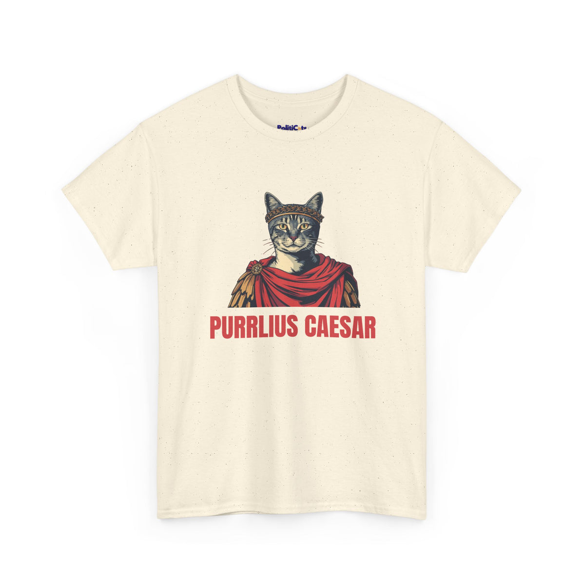 Purrlius Caesar Cat T-Shirt | POLITICATS
