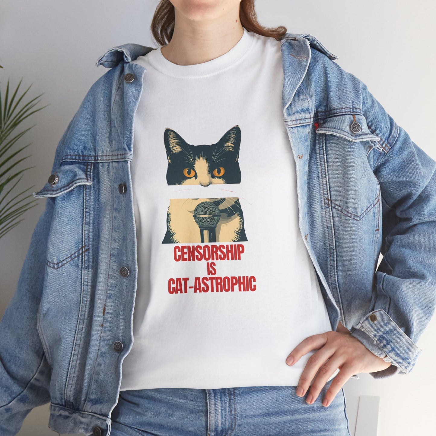 Censorship Is Cat-astrophic Tee