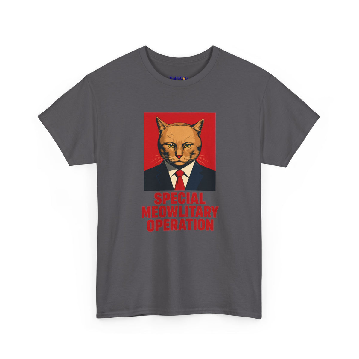 Special Meowlitary Operation Cat T-Shirt | POLITICATS