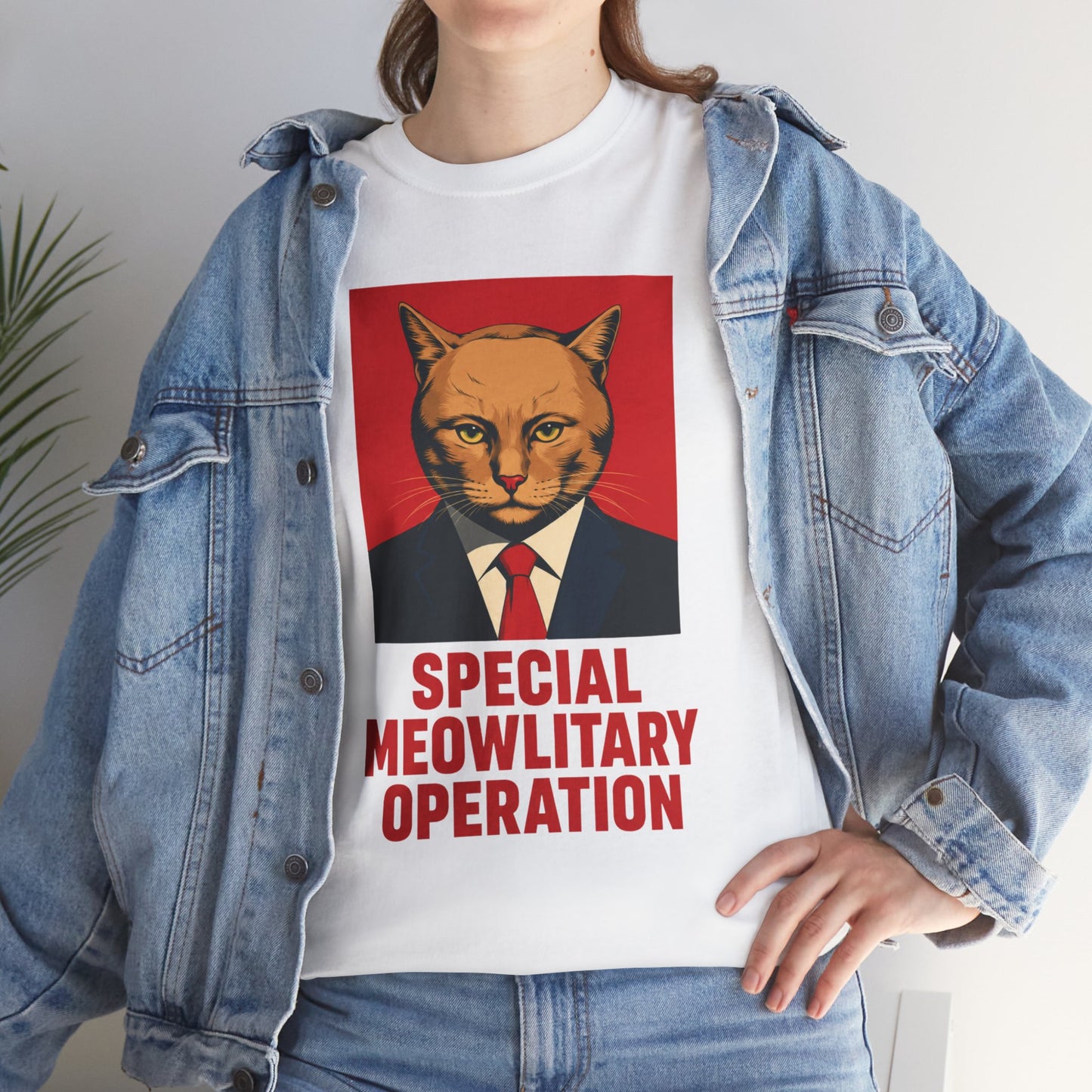 Special Meowlitary Operation Tee