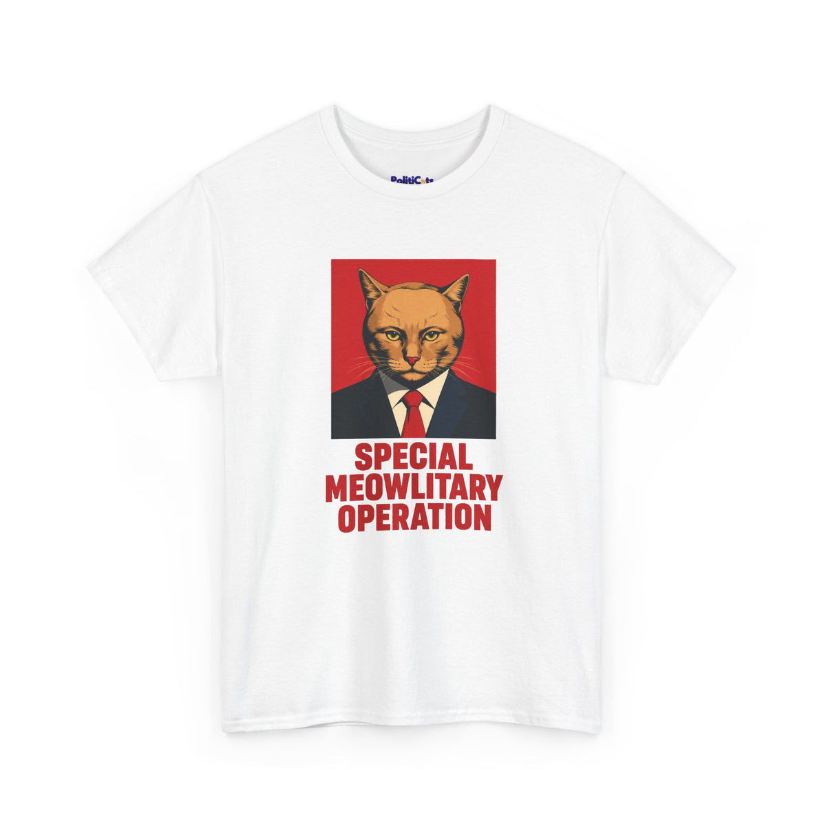 Special Meowlitary Operation Cat T-Shirt | POLITICATS