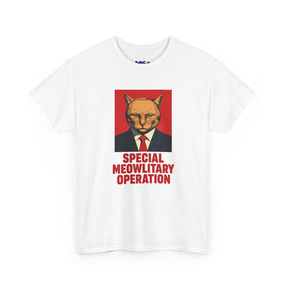 Special Meowlitary Operation Cat T-Shirt | POLITICATS