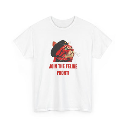 Join The Feline Front Cat T-Shirt | POLITICATS