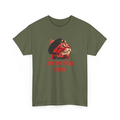 Join The Feline Front Cat T-Shirt | POLITICATS